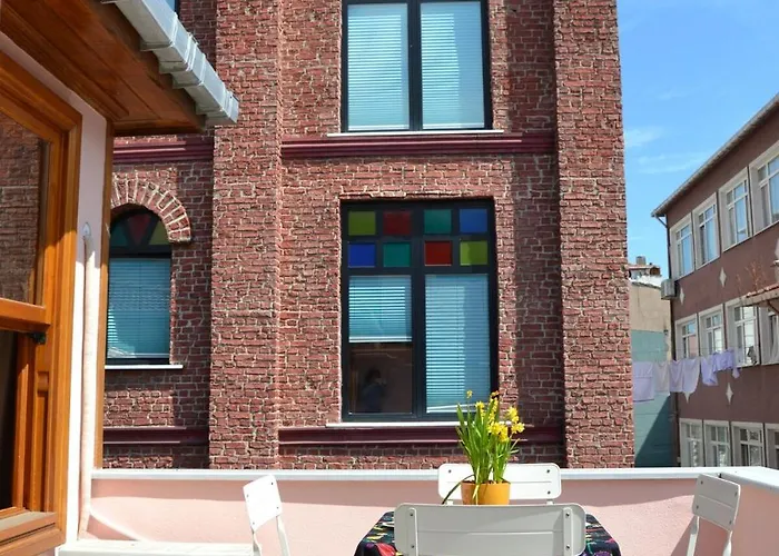 Balat Rose - Charming Wooden House With Terrace Istanbulská provincie