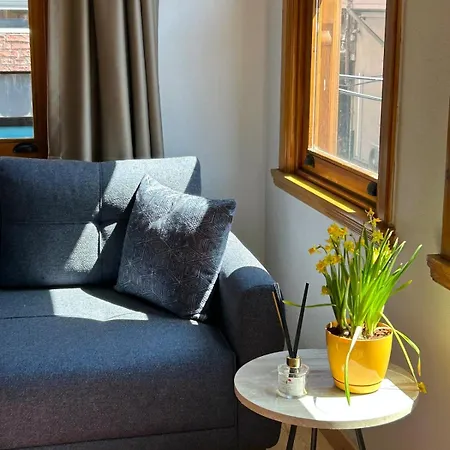 빌라 Balat Rose - Charming Wooden House With Terrace *